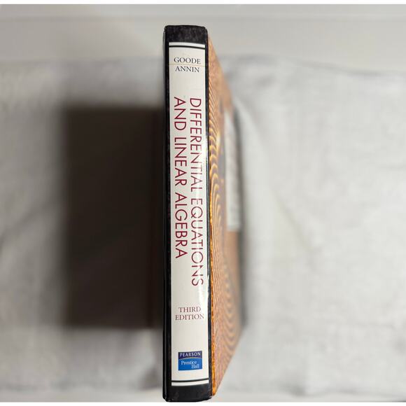 Differential Equations and Linear Algebra 3rd Edition Goode Annin Textbook - Picture 3 of 8